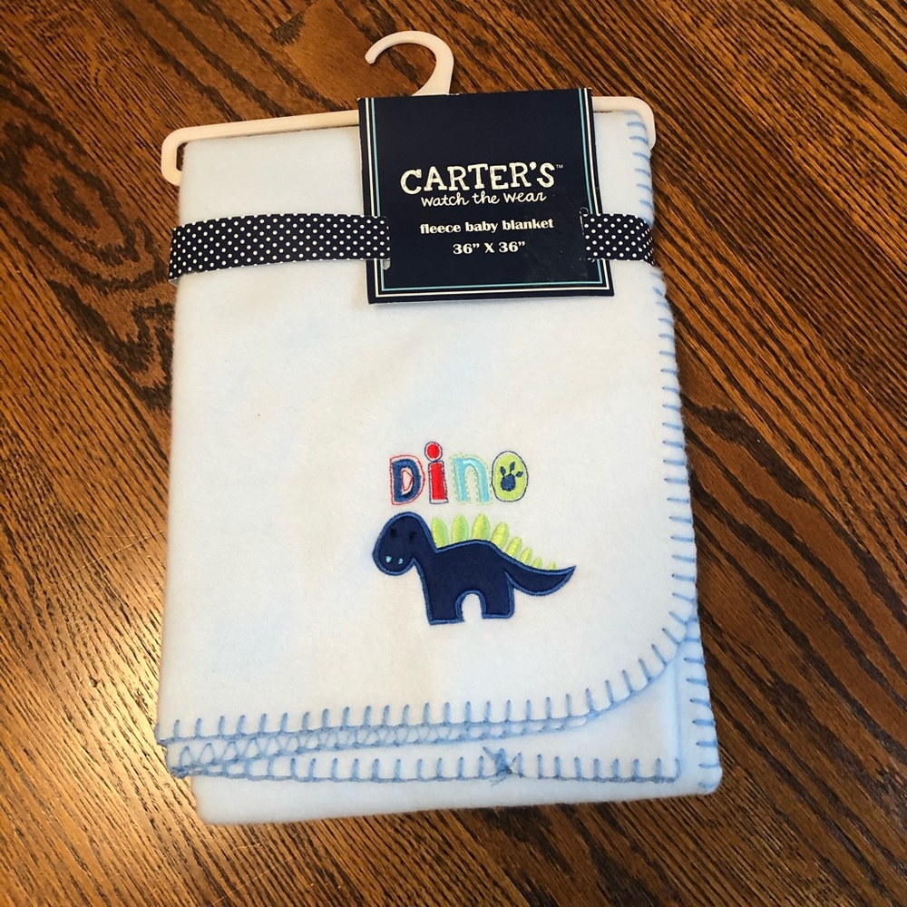 Carters Dino Baby blanket